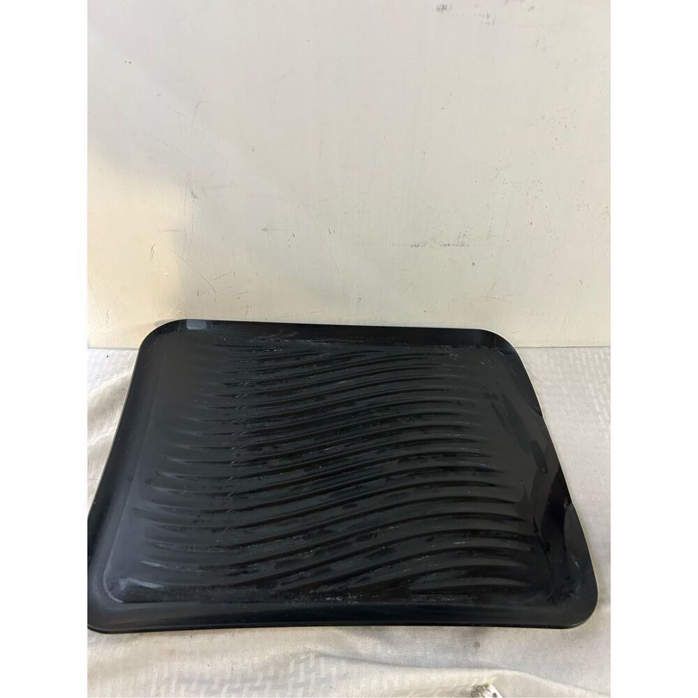 Rubbermaid hard dish mat‎ black 17x13